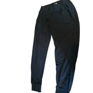 Pact Organic Cotton Large elastic rouched waist elastic cuff joggers